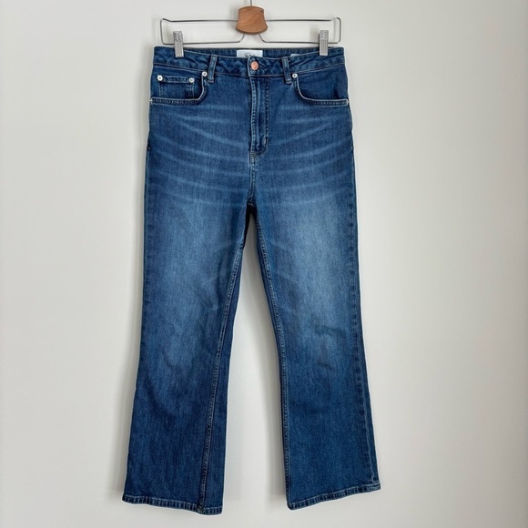 Rails Sunset Crop High Rise Crop Flare Jeans 27 - Picture 3 of 12